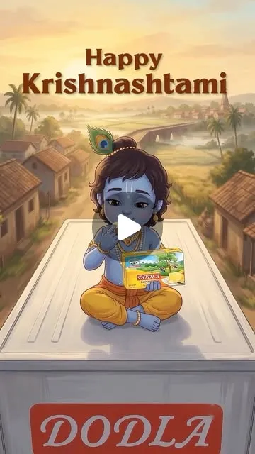 Dodla Dairy: Krishnashtami reel cover